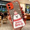 Merry Christmas New Year Phone Case For iPhone 16 15 14 13 12 11 Pro Max Mini X XS 7 8 Plus SE Shockproof Hard Cover Fundas
