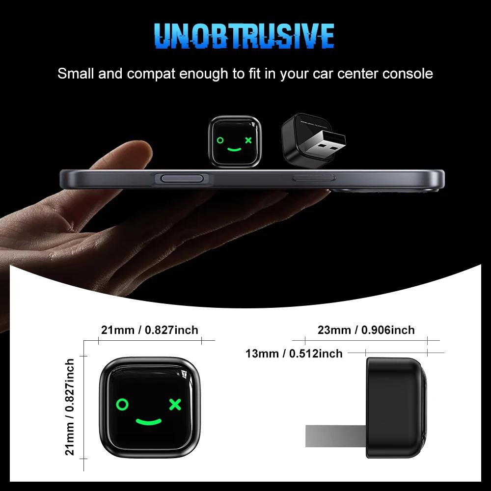 NEW 2 In 1 Wireless CarPlay Android Auto Adapter USB Dongle Smart Mini Box Plug And Play For VW Toyota Nissan Honda Ford Benz