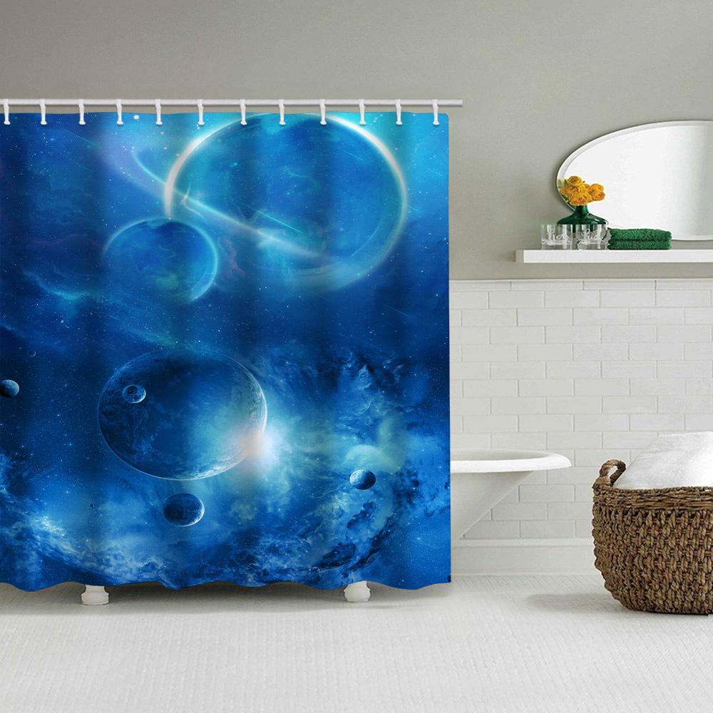 

JINRUN утолщенная водонепроницаемая занавеска для ванной комнаты, устойчивая к плесени, занавеска для душа, занавеска для душевой перегородки, занавеска для душа, занавеска для ванной комнаты, бесплатная перфорация 180*230CM