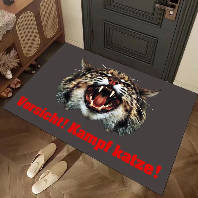 Retro Creativity Ins Trend Carpet Rugs for Living Room Decor Bedroom Bedside Rug Lounge Area Nonslip Floor Mat  Entrance Doormat