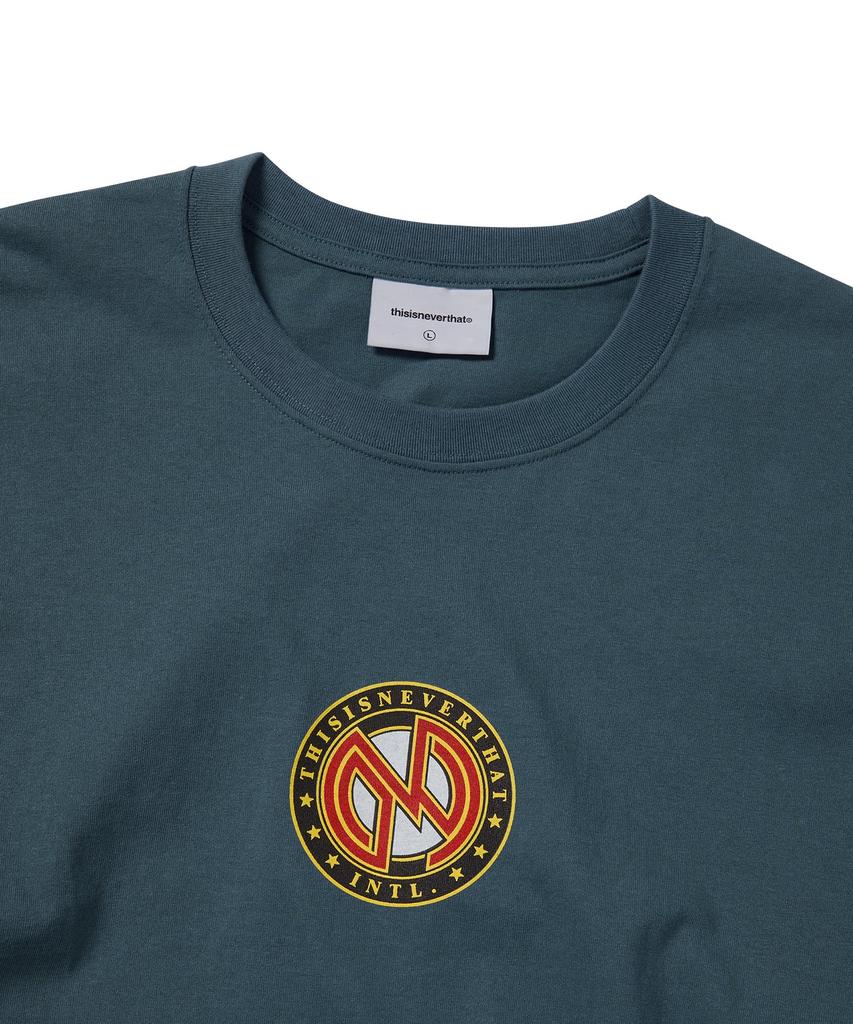 THISISNEVERTHAT Monogram L/S Tee Light Navy