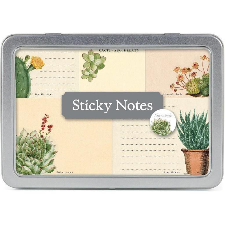 Cavallini Papers STK/SUC Cavallini Sticky Notes Succulents