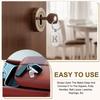 [PATIKIL] Initial Letter Key Chain A-Z Key Chain DIY Pendant