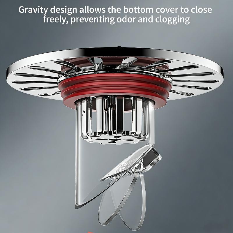 Floor Drain Core Shower Floor Strainer Cover Toilet Sewer Anti-Odor Plug Abs No Smell Bathroom Toilet Sewer Shower Drain