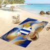 Uruguay Football Print Beach Towel Quick Dry Super Absorbent Soft Bath Towel for Swimming Beach Travel Fan Souvenir Gift