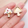 Mushroom House Oil Drop Pendant: 20 Styles for DIY Necklaces, Bracelets, Keychains & Jewelry Accessories