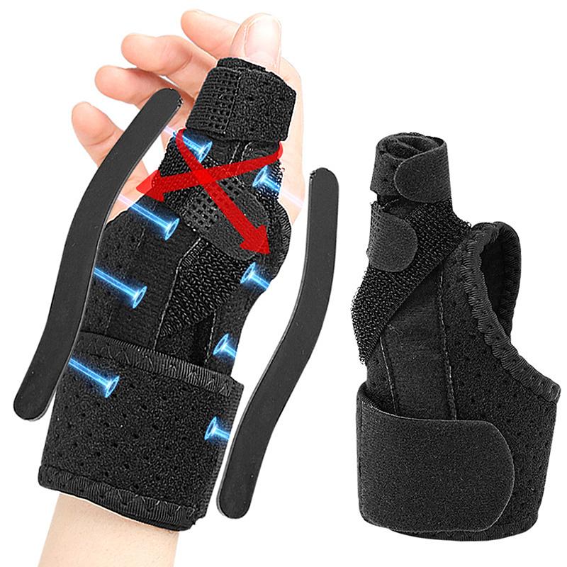 Gloves Elastic Adjustable Tendon Sheath Wrist Guards Breathable Support Portable High Quality Thumb Gloves Unisex