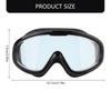 Adjustable Swim Training Glasses Professional Swimming Goggles Comfortable Large Frame Swim Glasses for Children Adults