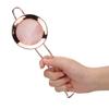 Stainless Steel Cone Shape Cake Powder Filter Cocktail Mesh Strainer Bar AccessoriesRose Gold