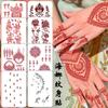 Bloem Bloemen Kant Totem Handrug Indiase Tattoo Sticker