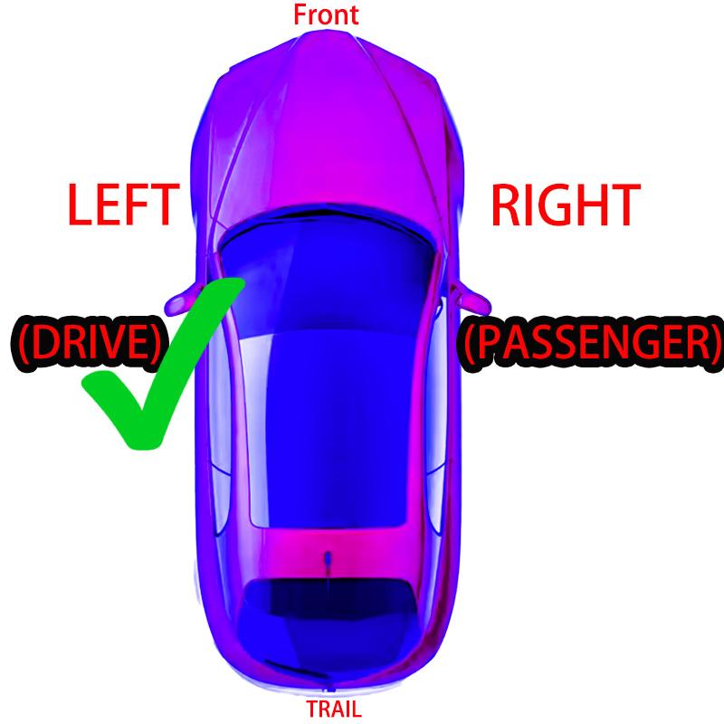 For Mini Cooper F54 F55 F56 F60 2014-2019 1 Pair Door Side Wing Mirror Cover 51167401229 Exterior Rear View Side Cap