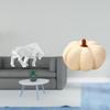 Modern Resin Bull Pumpkin Sculpture Abstract Collectible Ornament for Entryway Tabletop Desk Shelf