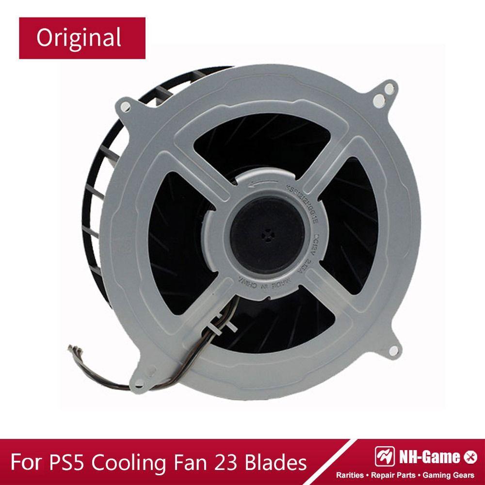 

23 Blades Replacement Parts for PS5 Game Console Cooler Fan Cooling Fan Heatsink