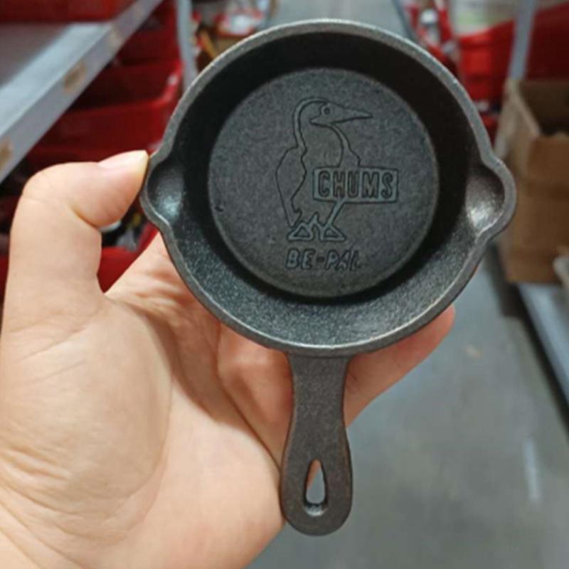 8.5CM Cast Iron Skillet Non-stick Mini Egg Frying Pan for Kitchen Cookware