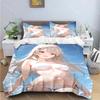 Fashion Sexy Anime Girl Print Bedding Sets Bed Supplies Set Duvet Cover Bed Comforter Set Bedding Set Aldult Gift