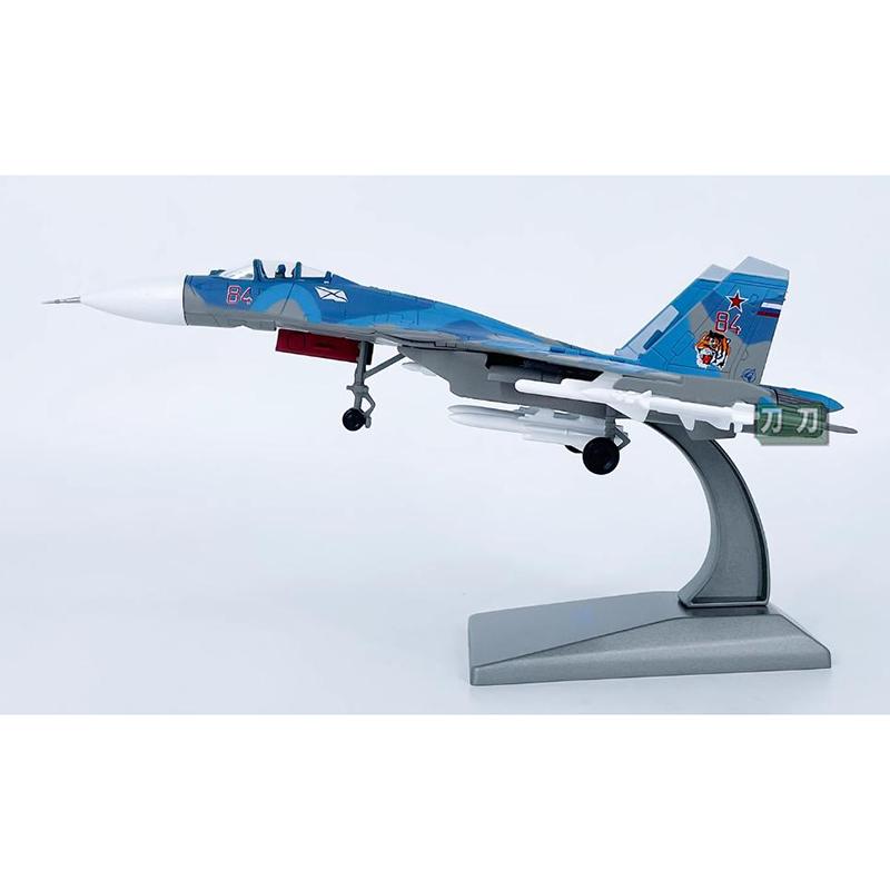 1/100 Scale Russian SU-33 Fighter Alloy Aircraft Model Su33 Finished Simulation Decoration Collection Glue Free Collection