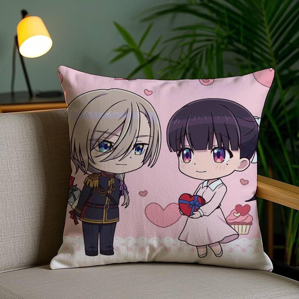 Happy M-MarriageS Pillow Case Anti-dustmite Invisible Zipper Sofa Bed
