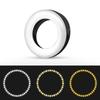 TEMPSA Rechargeable Selfie Ring Light Luminous Selfie Rings with White LED Light