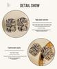 2023 New Trendy Temperament Niche Design Square Pleated Stainless Titanium Steel Earrings