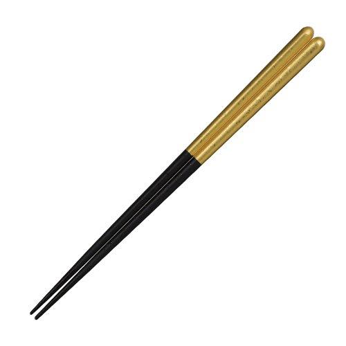 Hakuichi Chopsticks, Drop Pattern, Gold (L)