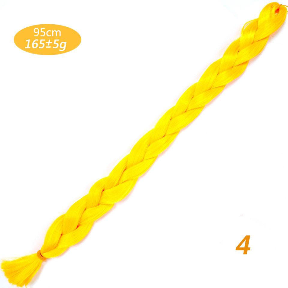 

Синтетические плетения волос 82 дюйма 165 г Длинные Jumbo косички для волос оптом фиолетовый розовый серый синий чистый цвет