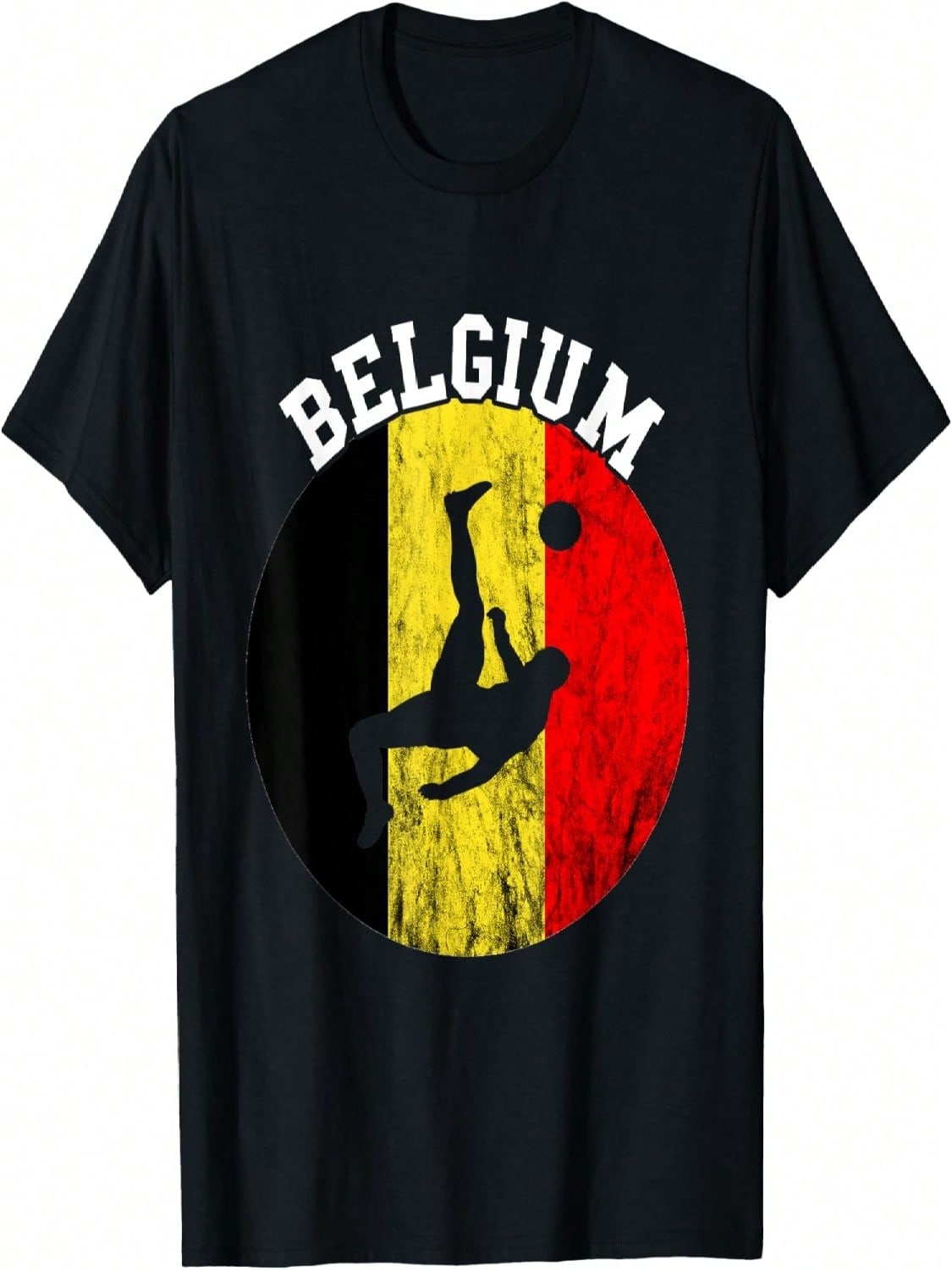 Belgium Soccer Belgian Pride Belgie Belgium Belgium Flag T-Shirt S