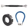 Bike Spoke Wrench Set Steel Bike Rim Correct Tool Multi-functional Spoke Tool Road and Mountain Bike Spoke Tool