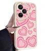 Y2K Retro Gradient Love Hearts Pattern Case For Honor 400 Lite 200 Pro Shockproof Bumper Soft Silicone Cover For Honor X9C Smart X8C
