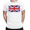 Union Jack TShirt UK Flag England Great Britain Men Women Pride Football Top