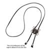 Chic 3D Spiders Buckle Bolo Tie for Men Women Bridegroom Wedding Necklace Western Cowboy Necktie Bolo Tie for Shirt