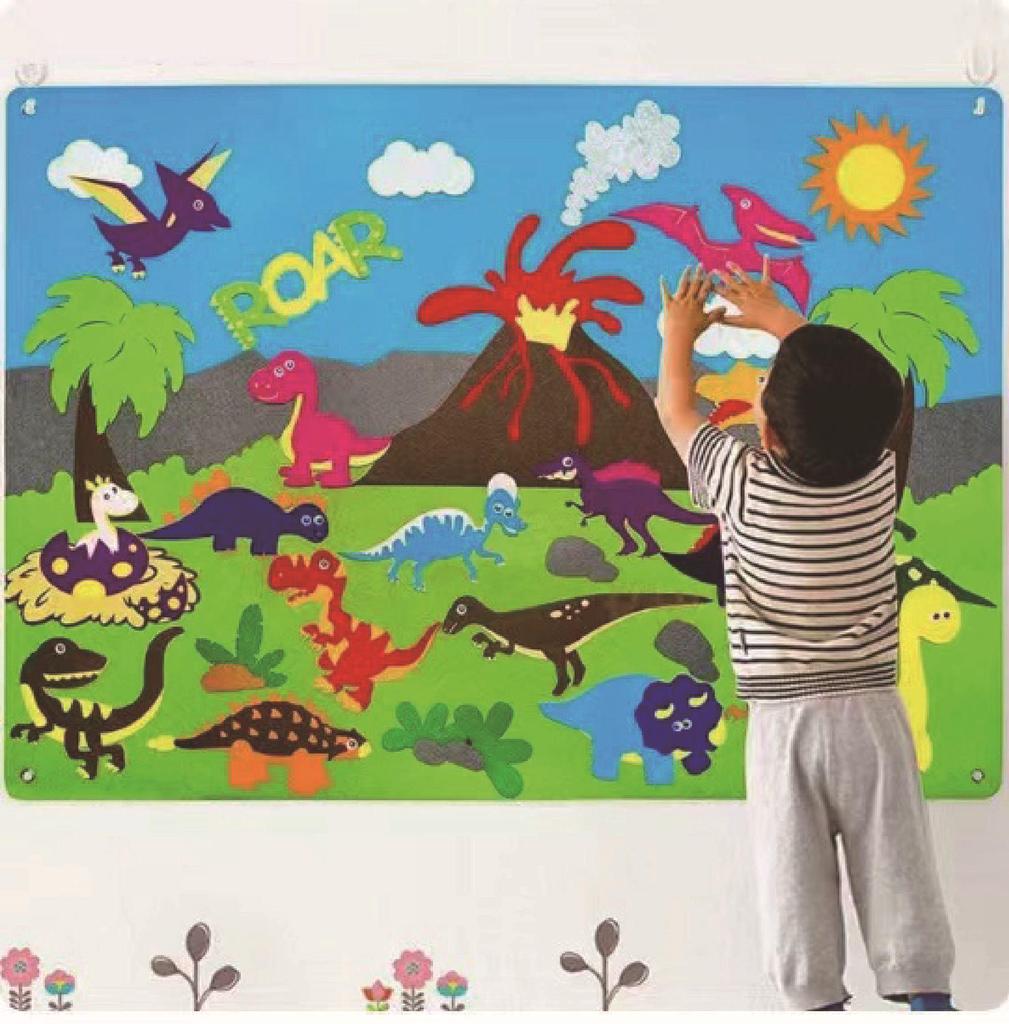 3D Felt Story Educational Board for Toddlers