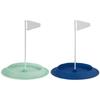 Portables Golf Practice Putting Trainer Cup With Removable Flag Light Weight For Precisions Training