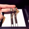 High-End Korean Long Black Tassel Earrings for Women - 2025 Versatile Style, Slimming Design
