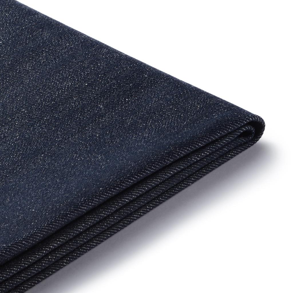 MUJI Bench Cover for Living Room or Dining Room, Cotton Denim, Navy, KB493A2A