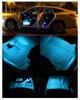 Car LED Tape Light, Foot Lamp, Motorcycle, Double Sided Tape, Underfoot Lighting, Interior Decoration,