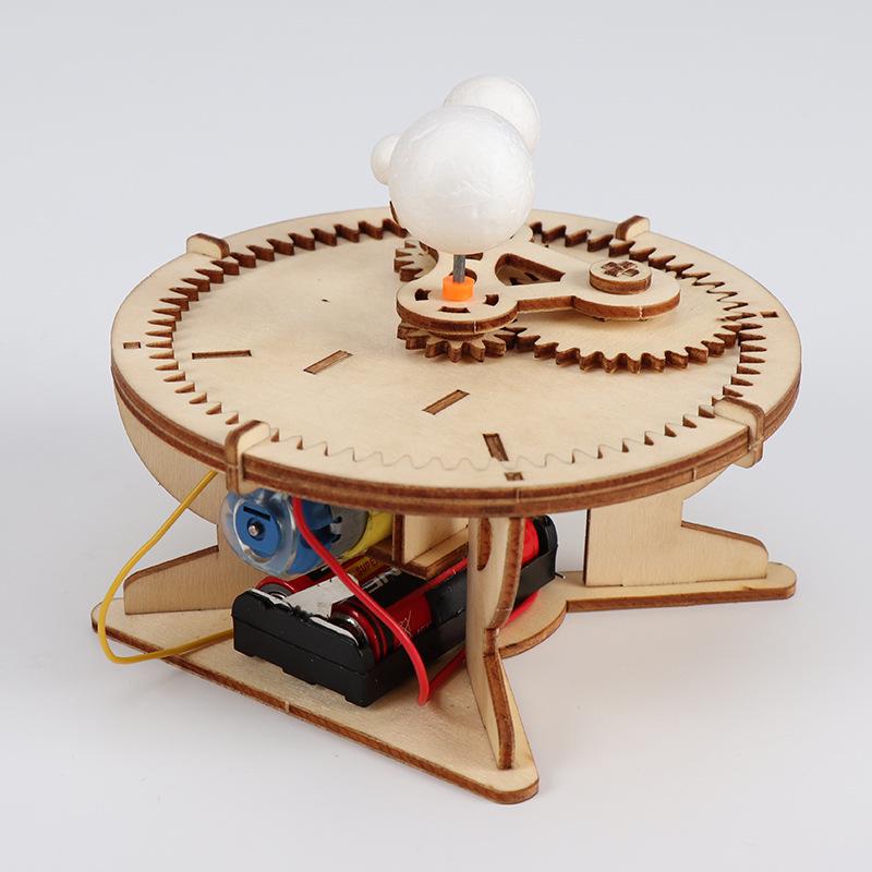 DIY Three-Sphere Orrery: Sun, Moon, Earth Science Kit for Kids
