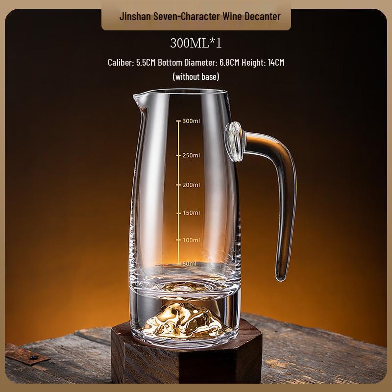 

Golden Mountain Gold Foil Wine Decanter