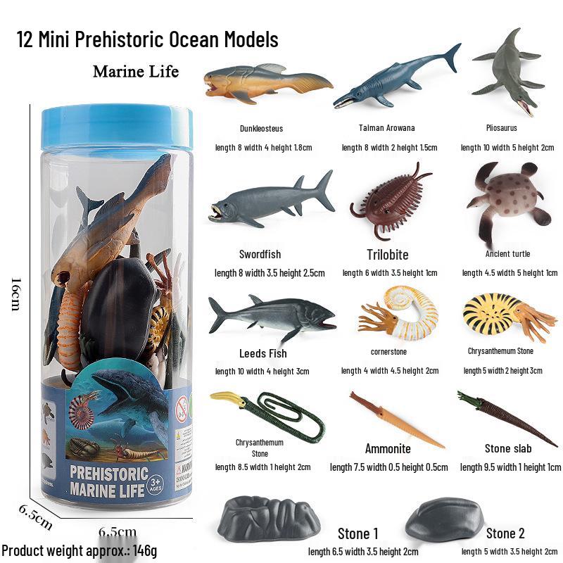 Cross-border Miniature Animal and Prehistoric Beast Figurines for Children s Learning