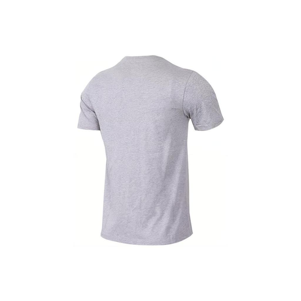 Jordan T Shirts Men's Gray Crew Neck Moderate Straight Fit AJ1159-063