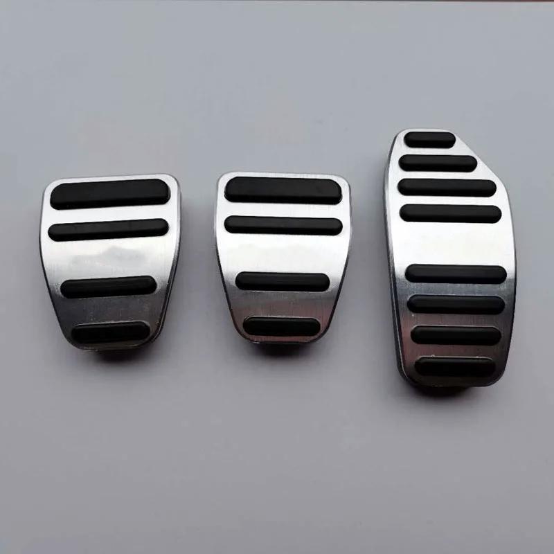 Pro Nissan Qashqai J11 Hliníkový MT Pedál akcelerátoru Plynový brzdový pedál Chrániče pedálů Interiérový stylingový doplněk do auta 2016 Do