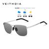 Occhiali da Sole Sportivi Vintage da Uomo Marca VEITHDIA Lenti Polarizzate UV400 Accessori per Occhiali Occhiali da Sole da Esterno Maschili Per Donne V2462