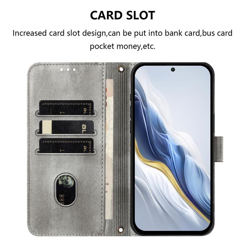 Casing For OPPO A36 A57 A57S A57E A76 A77 A77S A96 A97 K10 4G 5G Leather Wallet Pocket Card Slots Flip Case Cover