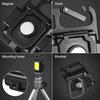 Fonken Mini LED Flashlight Keychain Light Multifunctional Portable COB Camping Flashlights USB Charging Work Lights fishing Lanterna
