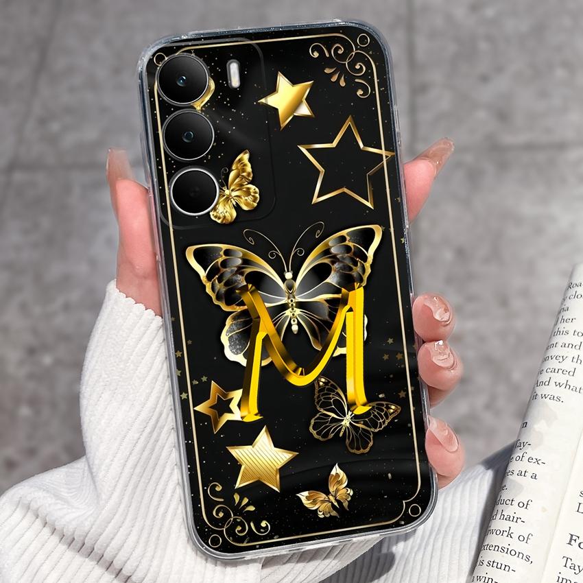 For Realme C71 C67 C65 C63 C61 C55 C53 C35 C85 Pro C75 C75x Phone Case Pretty Love Heart Letters Soft Housing Transparent TPU Silicone Anti Drop Shell