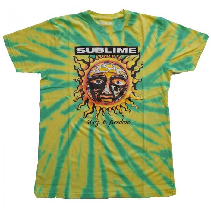Sublime Unisex Adult 40Oz To Freedom Tie Dye T-Shirt