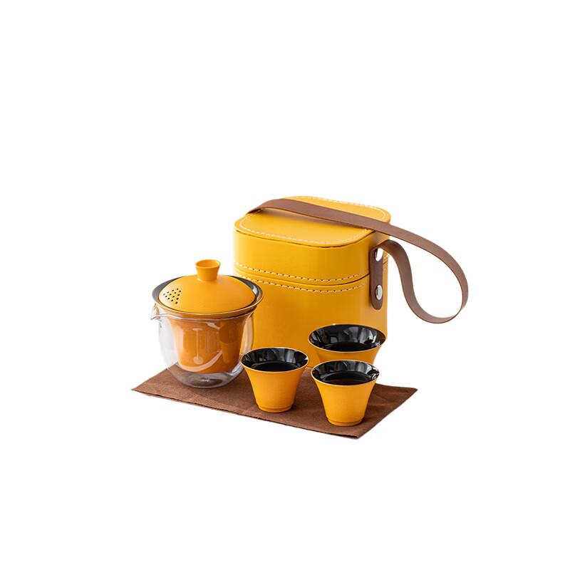 Taodingxuan Simple Rock Travel Kung Fu Tea Set