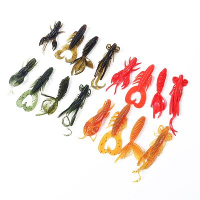 4 teile/satz Angeln Köder Köder 2g/5,5 cm/5,8 cm/6cm Künstliche Weiche Köder Angeln Zubehör