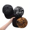 Embroidered Letter Printed Snapback Cap Flat brim Adjustable Sun Protection Baseball Cap For Ladies Men Sport Hiking Hip-Hop  Practical Use