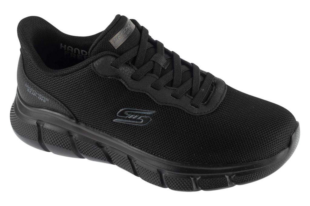Skechers Bobs B Flex, Mens Black Sneakers