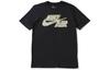 T Shirts Men's Black Crew Neck Moderate Straight Fit BQ0691-010